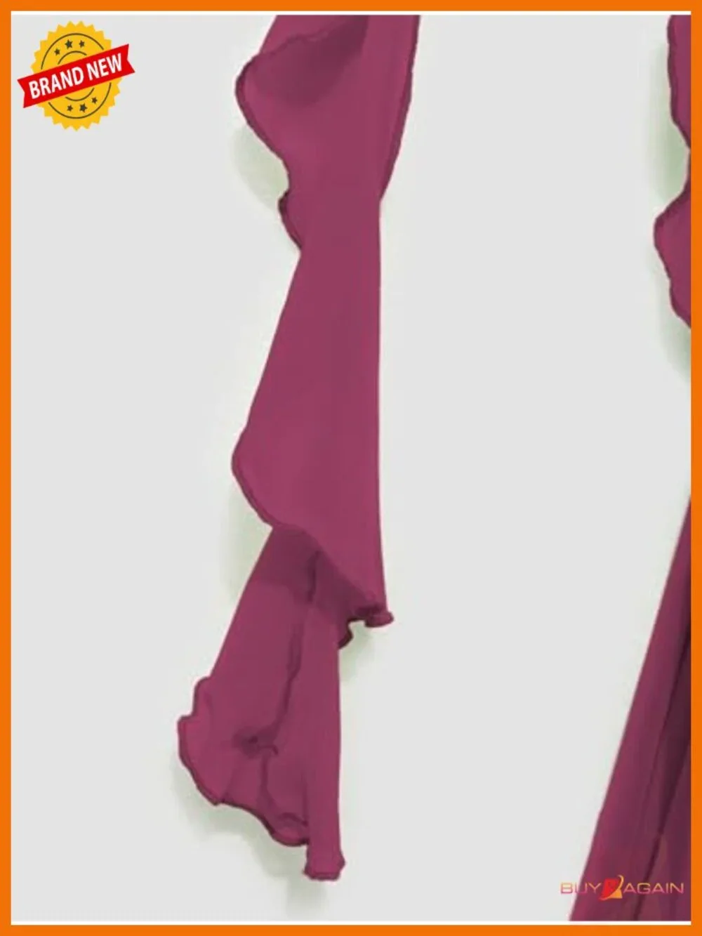 Women's Mesh Ruffle Maxi Dress Formal Wedding Guest